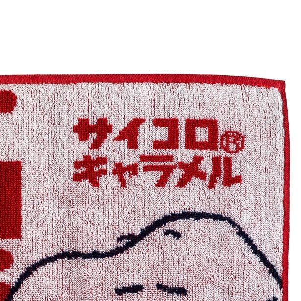 「サイコロ(R)キャラメル」のレトロロゴもポイント