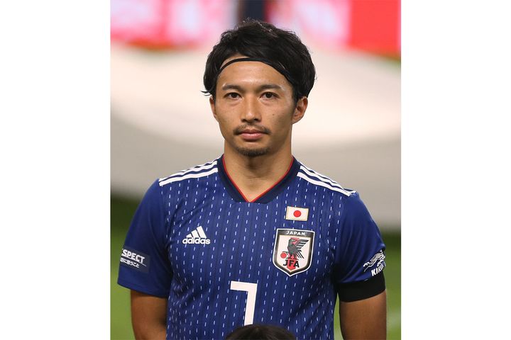 柴崎岳選手（2019年09月05日撮影、時事通信）