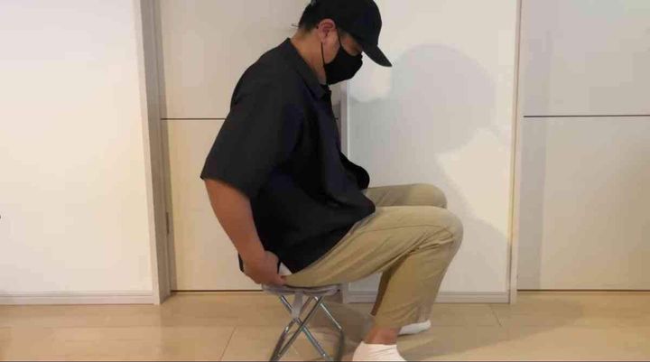 コンパクト折りたたみアルミチェア