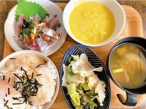 ヘルシー豪華昼ごはん