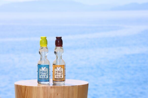 【香川県小豆島・広島県・長崎県】平和の象徴・小豆島のオリーブの価値観を伝える「平和のオリーブラムネ」発売！