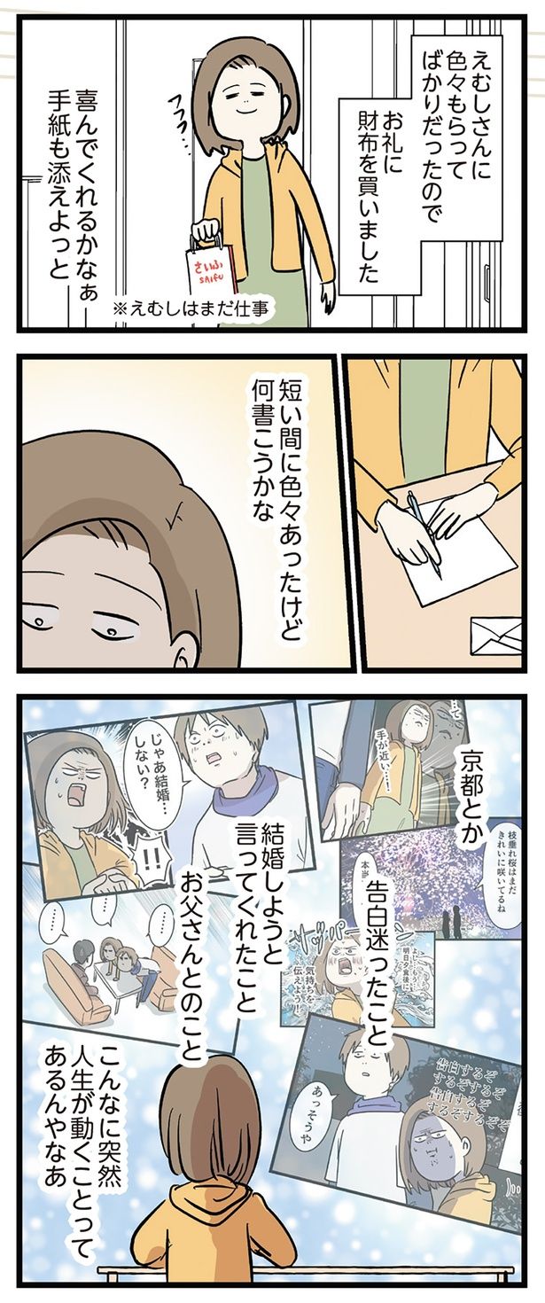 短い間に色々あったけど… （C）えむふじん／KADOKAWA