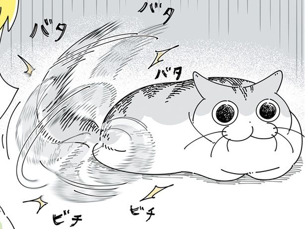 しっぽで答えてる…？ （C）キュルZ／KADOKAWA