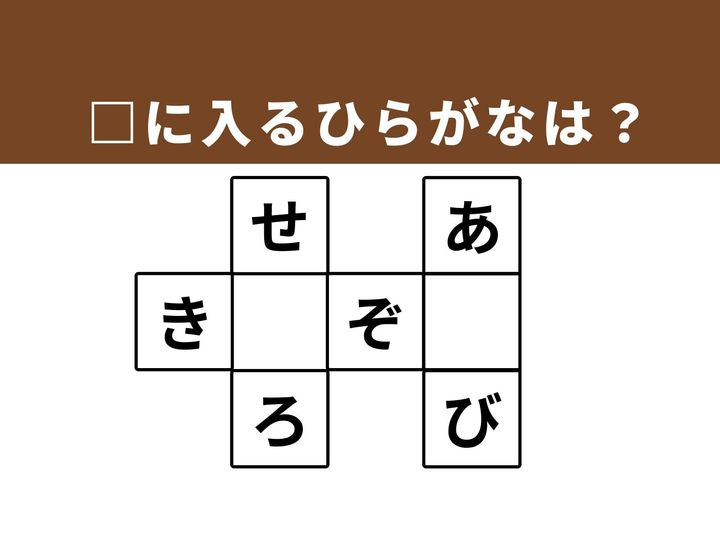言葉のつながりを見つけて空欄を埋める、ひらがなクロスワードパズルです。語彙力を再確認するプロセスを楽しみながら、パッと答えがひらめく瞬間の爽快感を満喫しましょう。