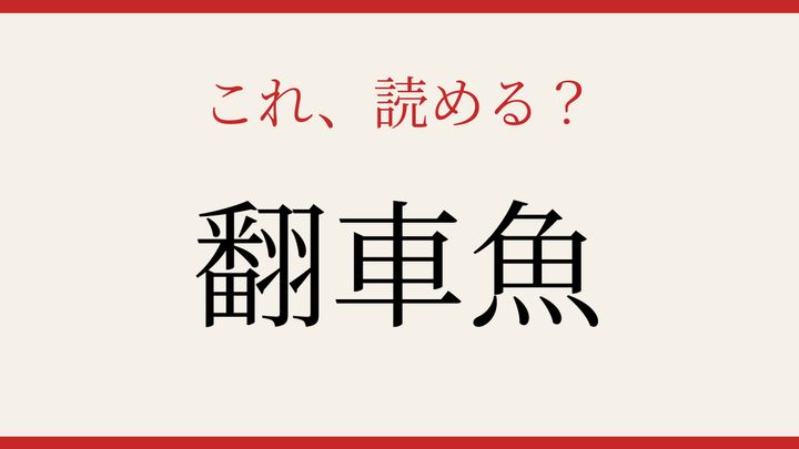 【難読漢字】これが読めたら博識！の問題画像