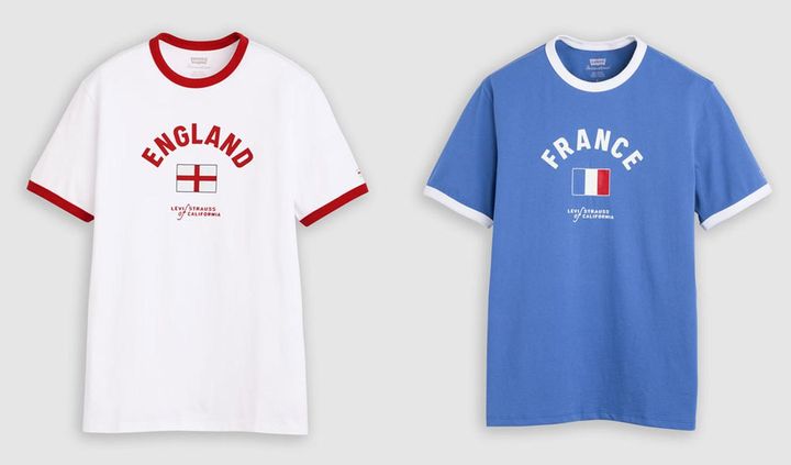 画像: Levi’s Retro Ringer Tee（England, France)