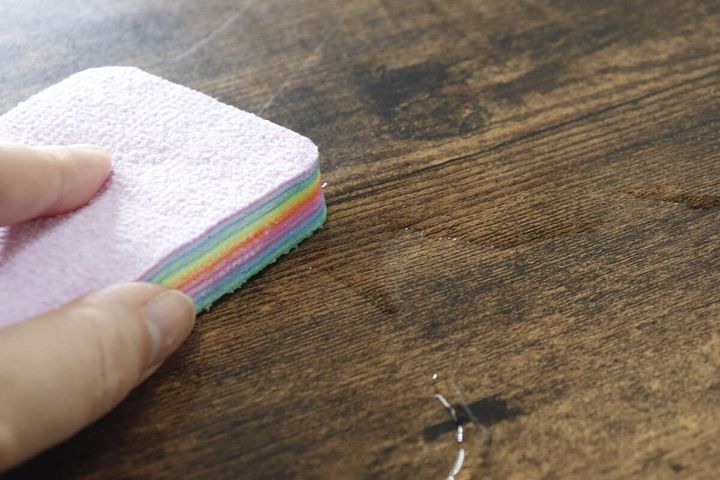はがせる吸水スポンジ 使用例