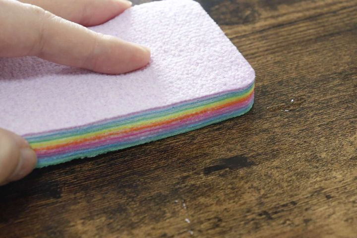 はがせる吸水スポンジ 使用後
