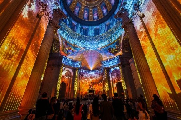 AURA Invalides(フランス・パリ) Moment Factory, 2023