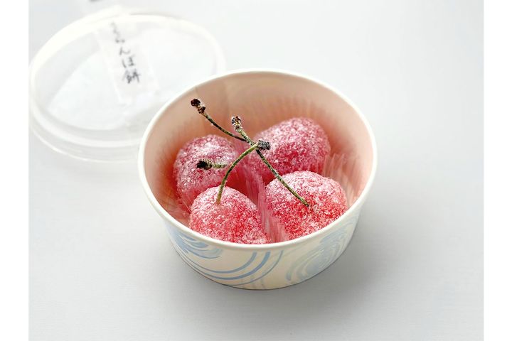 シャトレーゼ「さくらんぼ餅 4個入」￥518（税込み）