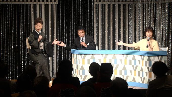 中村美律子、中山秀征、石川みゆきアナウンサー