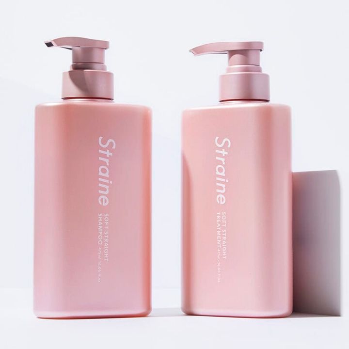ストレイン ストレートシャンプーSOFT／トリートメントSOFT 各475mL 1980円（Aiロボティクス）