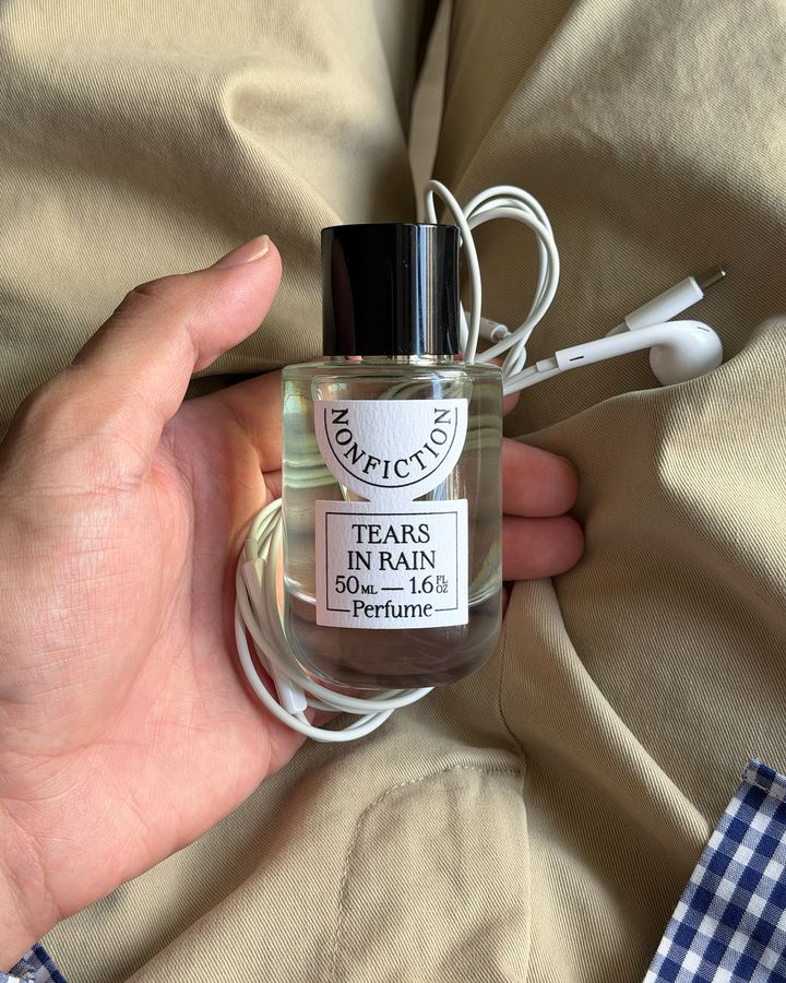 ノンフィクションの新作香水「ティアーズインレイン オードパルファム50ml￥22,000」の写真