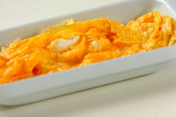 鶏とキヌサヤの卵炒めの作り方1