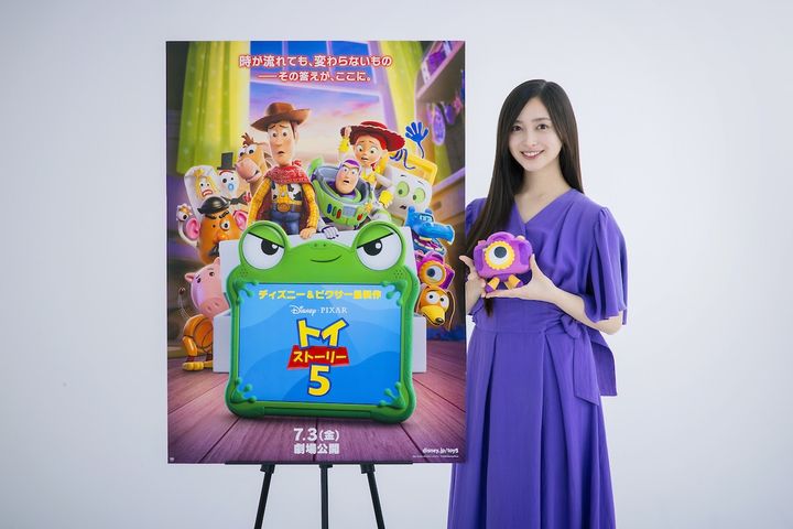 アニメ映画『トイ・ストーリー５』の声優に決定した井上和（乃木坂46） （C）2026 Disney／Pixar. All Rights Reserved. width=