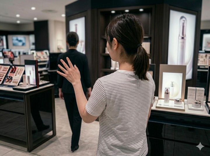 画像: 「ウソでしょ！？」ボロ着の私を露骨にシカトしたデパコス店員。帰り際に『悔しそうな顔』をしていたワケ