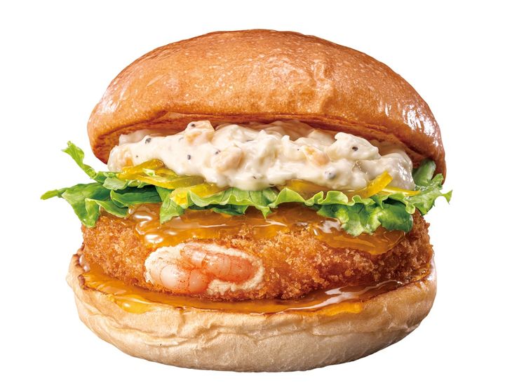 日向夏タルタルえびバーガー