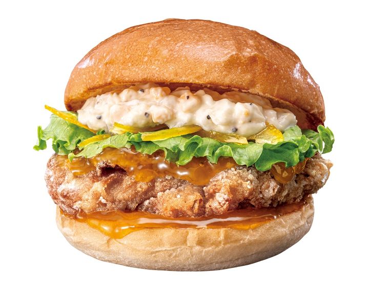日向夏タルタルチキンバーガー