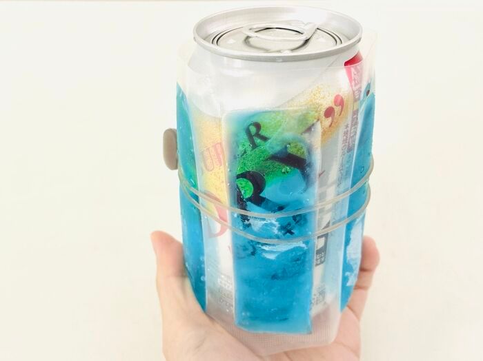 【セリア】『細長い保冷剤が整列しています』コレな～んだ？こんなのあったらいいなと思ってた♪