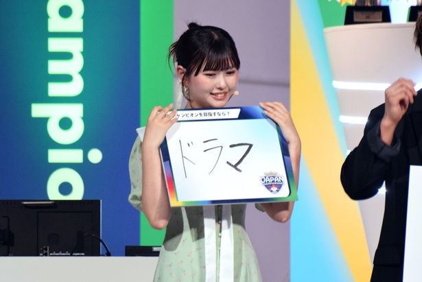 「JC・JK流行語大賞2025」ヒト部門1位などを獲得した長浜広奈さん 撮影：ソムタム田井