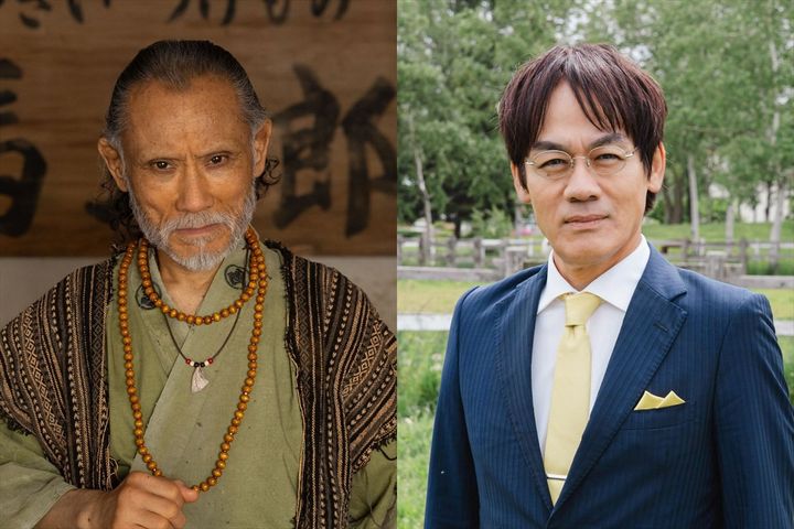 ドラマ 25『晩酌の流儀５ 〜夏編〜』に出演する（左から）片岡鶴太郎、森崎博之 （C）「晩酌の流儀５」製作委員会 width=