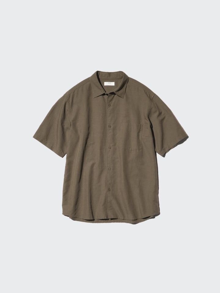 コットンリネンシャツ￥1,990