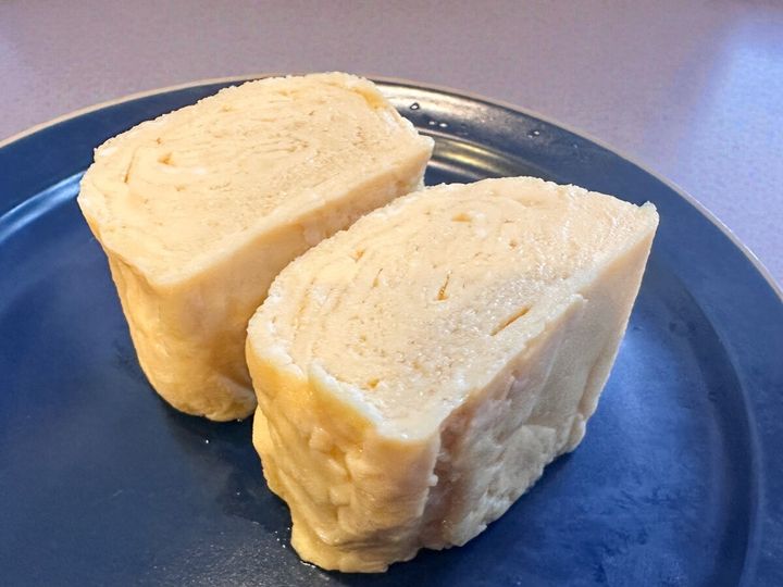 卵1個でちょうどいい卵焼きができる