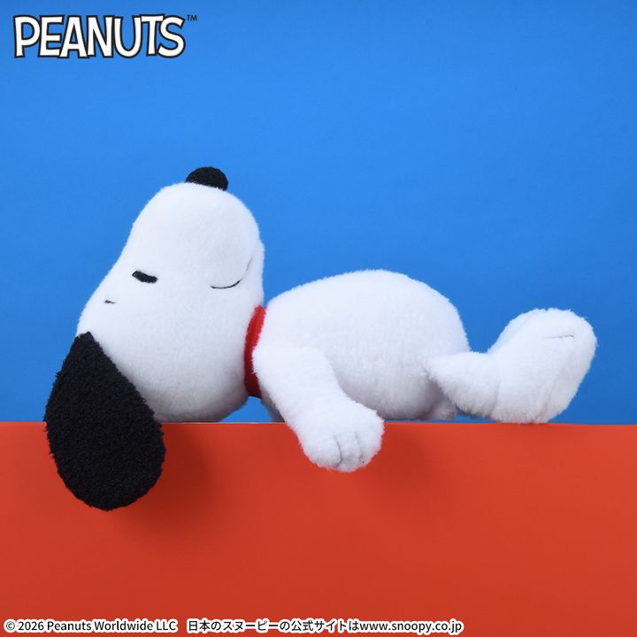 SNOOPY(TM) Lぬいぐるみ あおむけ