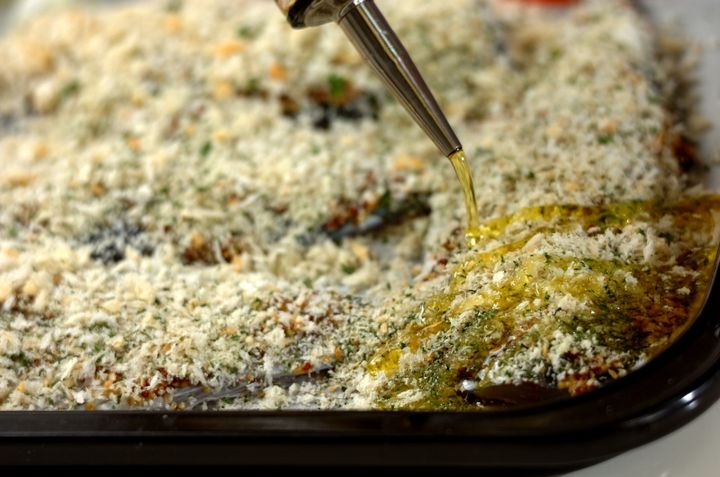 アジのオーブンパン粉焼きの作り方2