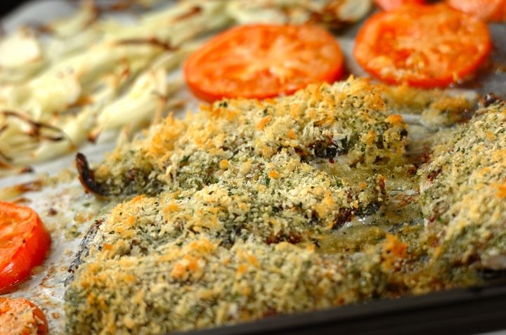 アジのオーブンパン粉焼きの作り方3