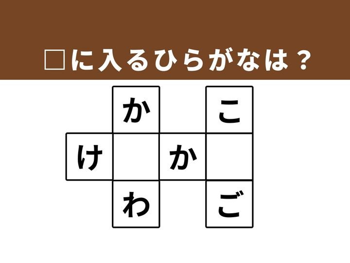 空欄を埋めて3つの言葉を完成させる、ひらがなクロスワードパズルです。多方向から言葉を探ることで凝り固まった思考を柔らかく解きほぐし、パッと答えがつながる瞬間の爽快感を満喫してください。