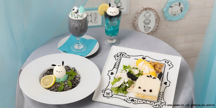 サンリオ「ポチャッコ」テーマカフェ「POCHACCO CAFE」メニュー