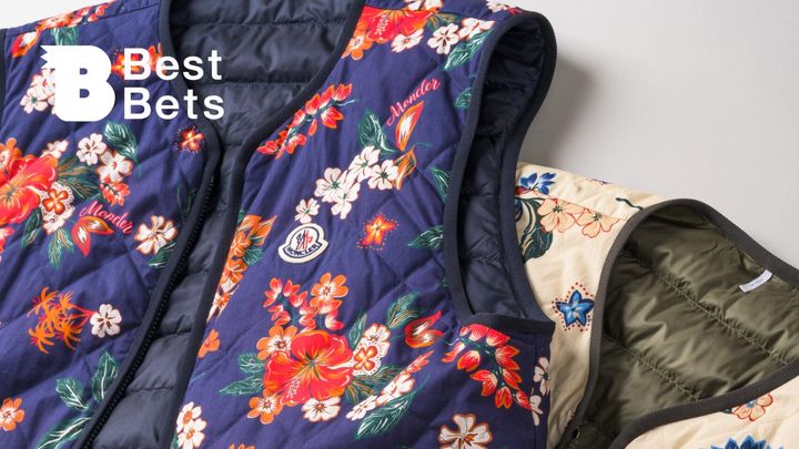 リバーシブルで気分転換。〈MONCLER〉のダウンベスト：Brutus Best Bets
