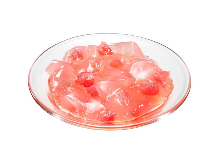 果肉入りピーチゼリー トッピング 100円