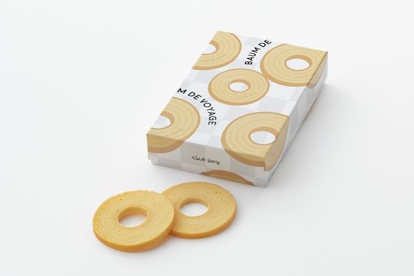 クラブハリエがサクサクのバームクーヘン「バーム ド ヴォヤージュ 無垢」を新発売