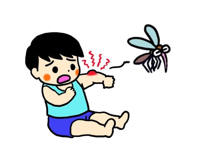 かゆみに耐え切れずについ…