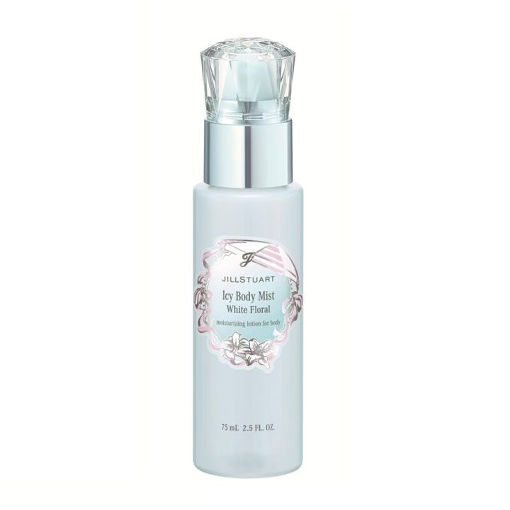 ジルスチュアート ホワイトフローラル アイシーボディミスト 75mL 2970円（ジルスチュアートビューテイ）※7月3日限定発売