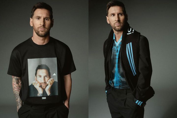 画像3: メッシと「Kith」がコラボ！W杯アルゼンチンユニも登場の「Kith ＆ Messi for adidas Football」コレクションが好評