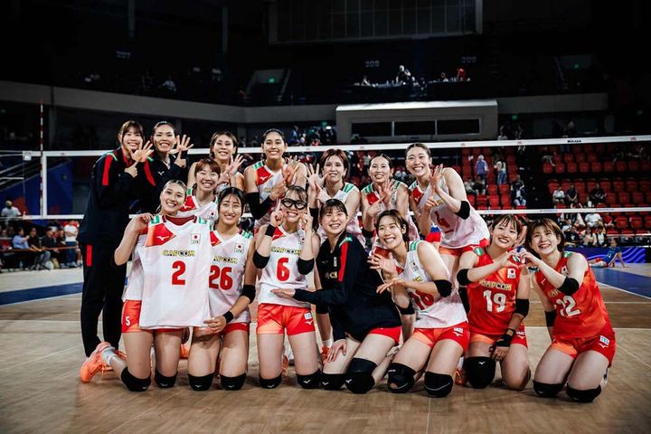 バレーボール女子日本代表（C）Volleyball World