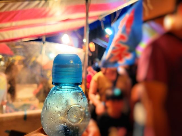 夏祭り屋台のイメージ ラムネ