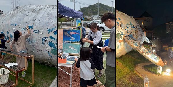 【兵庫県姫路市】ザッパ村にあるクジラモニュメントのデザインを今年も募集！ペイントイベントも開催