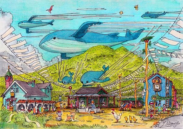 【兵庫県姫路市】ザッパ村にあるクジラモニュメントのデザインを今年も募集！ペイントイベントも開催