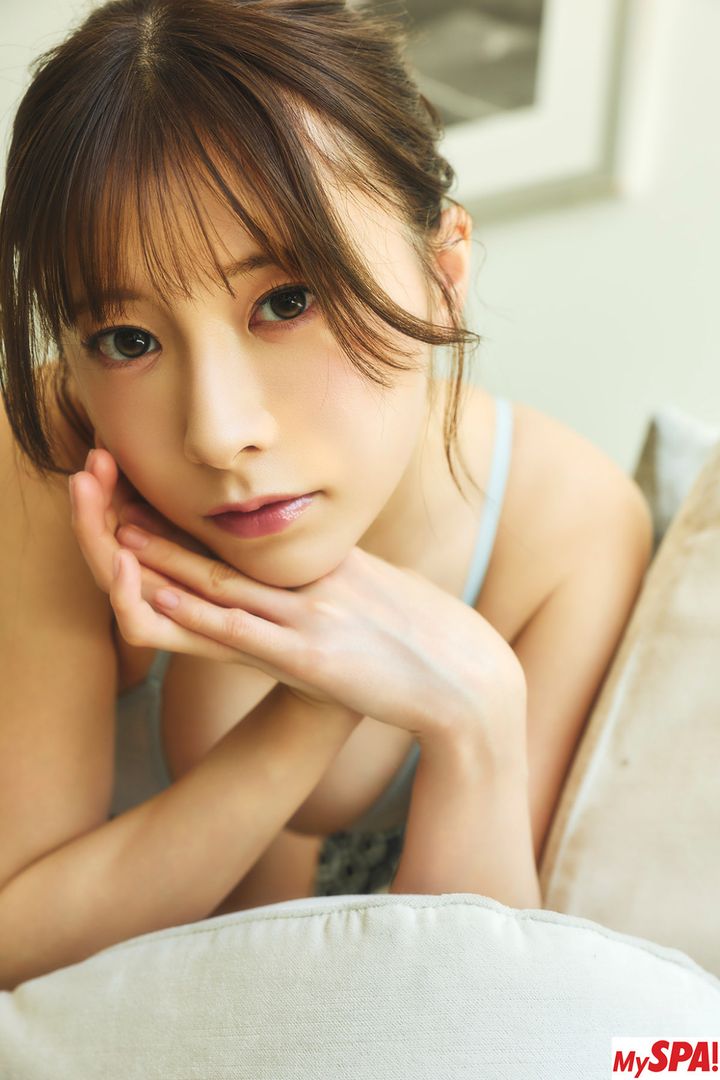 MySPA!の人気コーナー「旬撮ガール」6月はアイドルグループyosugala（ヨスガラ）のメンバー・汐見まといが登場 カメラマン：高橋慶佑 メイク：海瀬志津奈 スタイリスト：田中陽子 width=
