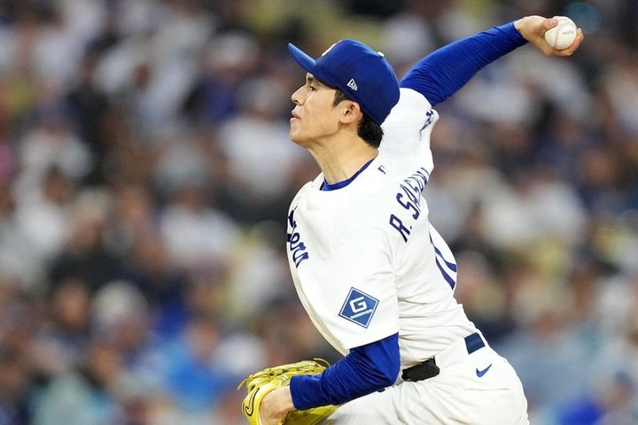 ドジャースの佐々木朗希（C）ロイター
