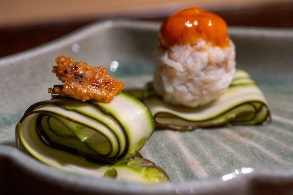 【東京都中央区】厳選食材を妥協なき“衣”で堪能。天ぷらを軸とした日本料理店「汽素火」の新・食体験