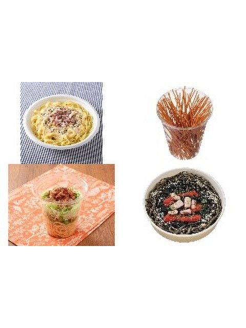 新発売のパスタで友達と盛り上がる！