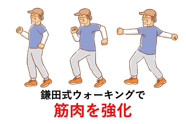 5分からOK！ 鎌田實さん流「幅広歩行×ピッチ歩行×遅歩き」で無理なく筋肉を強化する歩き方