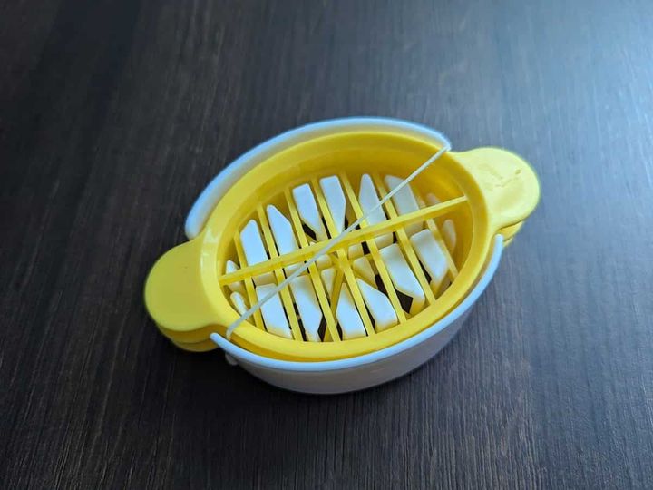 セリア 3way卵切り器 片付け