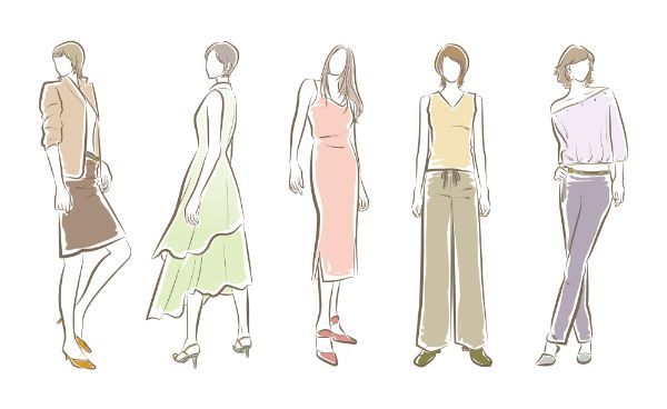 骨格ナチュラルの夏服の着こなしのコツ