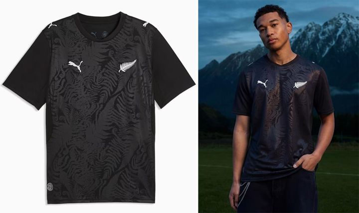 画像: New Zealand Puma 2026 World Cup Home